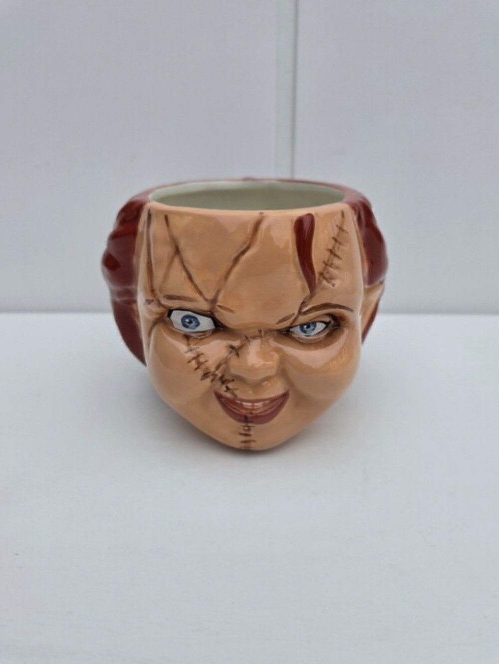 Silver Buffalo Chucky 3D Sculpted Ceramic 24oz Mug Horror Halloween Child's Play